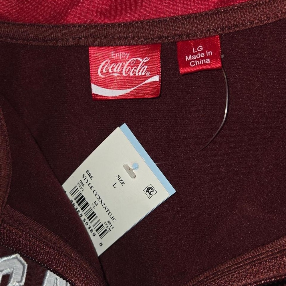 Coca-Cola Women's Cropped Lightweight Jacket - Picture 4 of 4